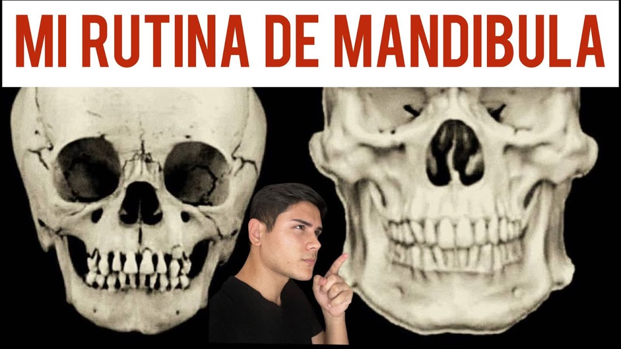 Esta es mi Rutina de MANDIBULA desde CASA-Mr.Mandibulas-