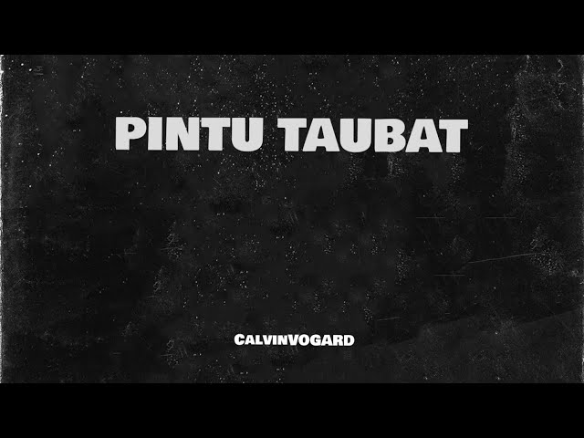 DJ PINTU TAUBAT CalvinVOGARD class=