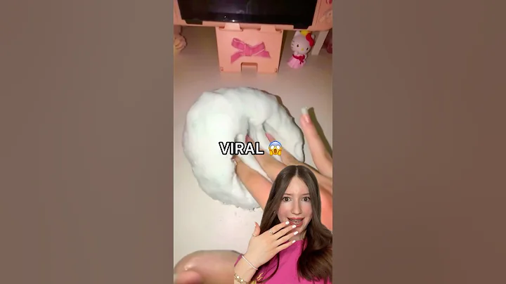 I Made the VIRAL COTTON SLIME! 😱😳 *DIY No Glue Slime*