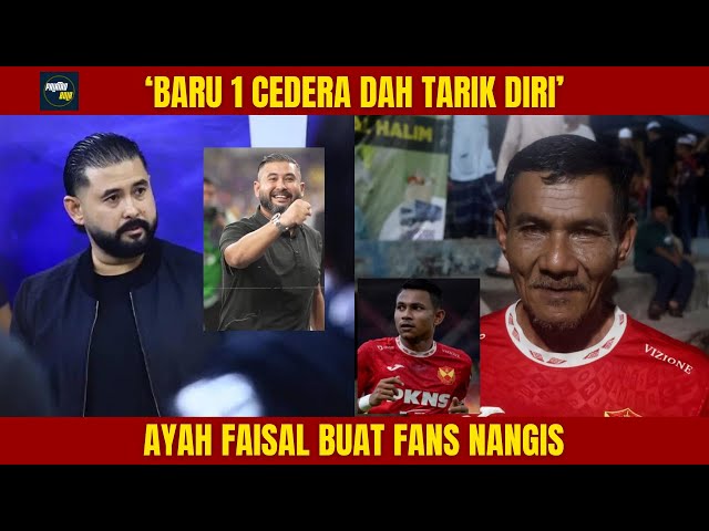 Video TMJ Buat Fans Selangor MARAH ? | Ayah Faisal Halim TIADA DENDAM class=