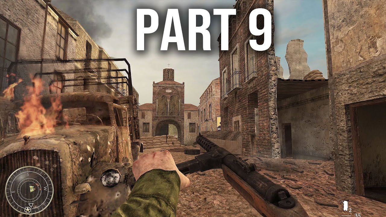 Call of Duty Spain at War Gameplay Part 9 - Battle of Belchite