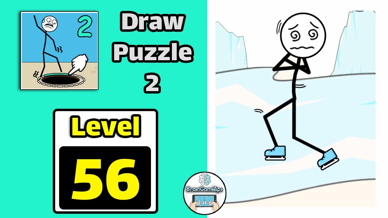 Draw Puzzle 2: One line one pa - Level 56 Answer