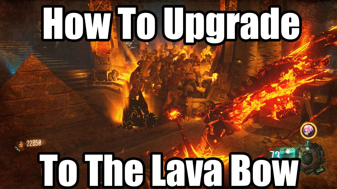 How To Upgrade To The "Lava / Red" Bow In "Der Eisendrache" In-Depth Tutorial