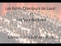 Capture de la vidéo Choeur Préparatoire - Les Petits Chanteurs De Laval & Les Voix Boréales