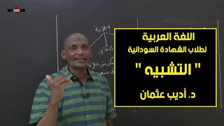 اللغة العربية | التشبيه | د. أديب عثمان | حصص الشهادة السودانية