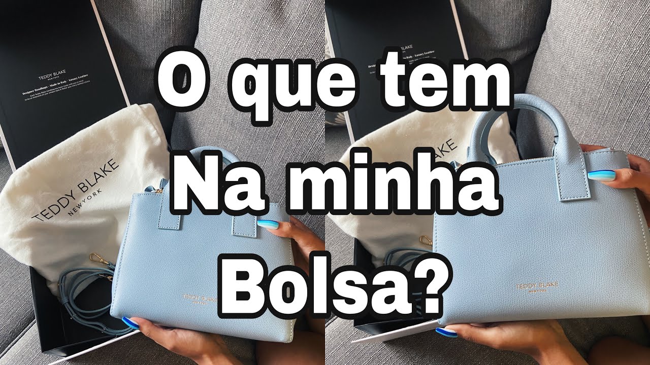 teddy in a bolsa