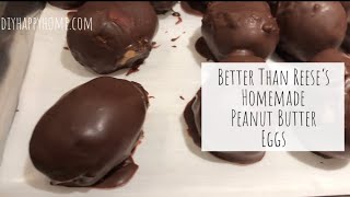 Better Than Reese’s Homemade Peanut Butter Eggs