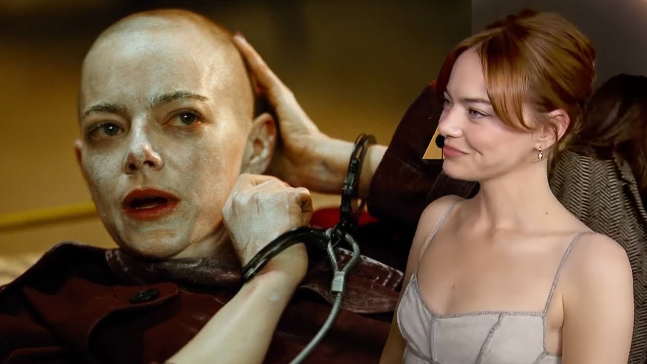 Эмма Стоун призналась, что в последнюю минуту впала в истерику из-за бритой головы для «Бугонии» ...