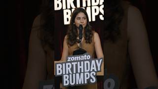 Swatisachdeva95 Delivered A Roast Zomato Birthday Bumps
