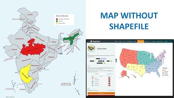 Prepare a Map without any GIS Software & Shapefile