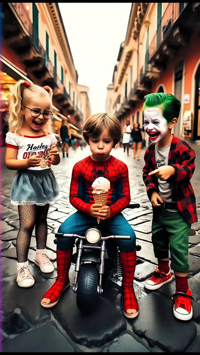 👑 Evolution of Spider-man: Spiderman junior disappointed to her friends ✅️ #avengers #spiderman