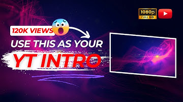 Particles Intro Video for YouTube Channel No Copyright