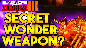 Black Ops 3 Zombies "SECRET WONDER WEAPON" LEAKED GAMEPLAY FOUND WITH SAME NAME! Shadows of Evil