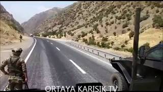 Askerleri̇mi̇zi̇n Hakkari̇ Yüksek Ovada Ki̇rpi̇ Ve Kobra Ti̇pi̇ Araçlarla Gövde Gösteri̇si̇ Yapmasi