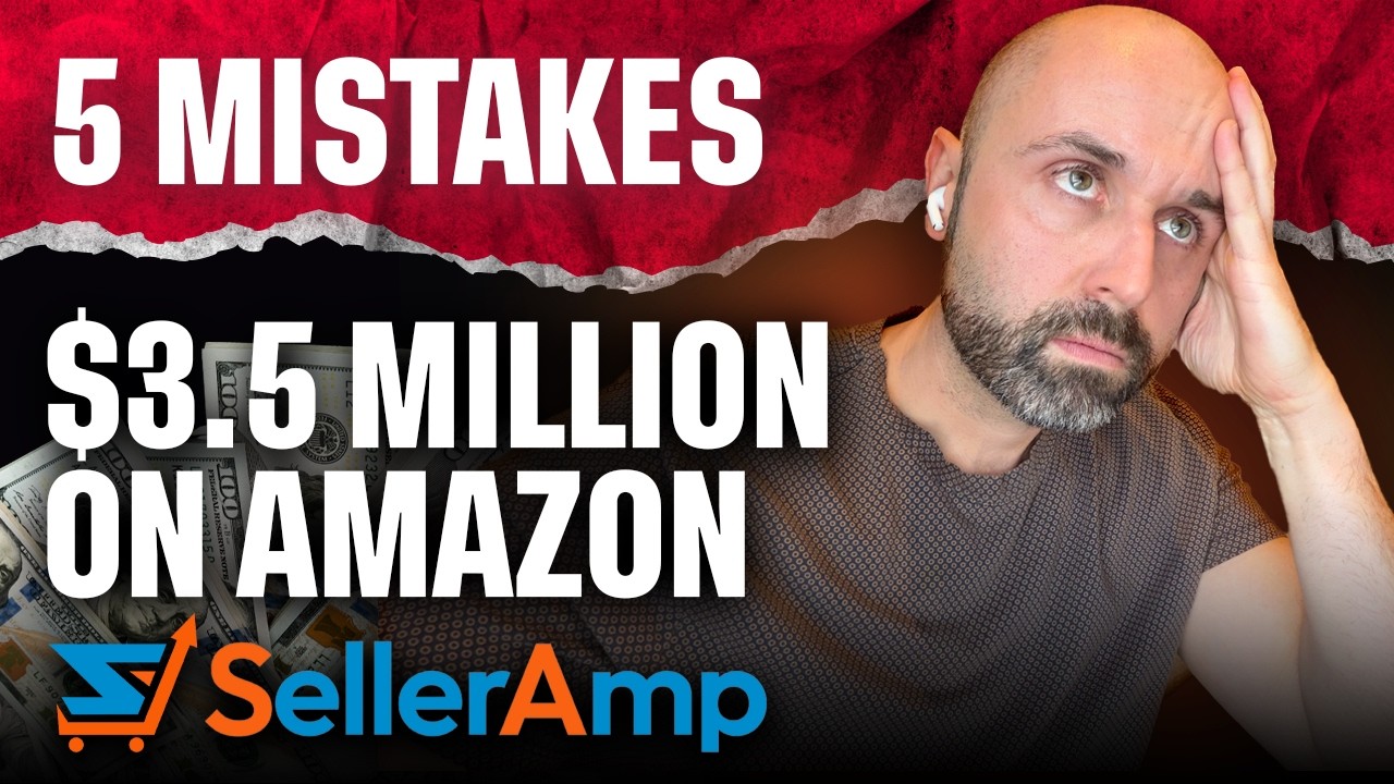 5 Mistakes I Made Selling $3.5 Million on Amazon FBA - YouTube