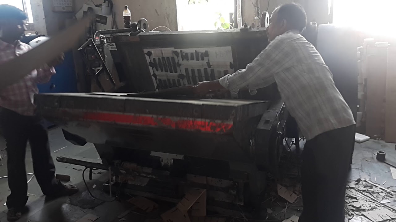 Used corrugated box machine sale - YouTube