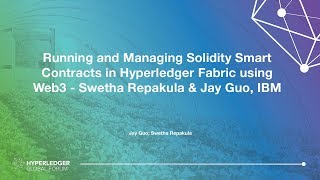 Running and Managing Solidity Smart Contracts in Hyperledger Fabric using Web3 - Part 1