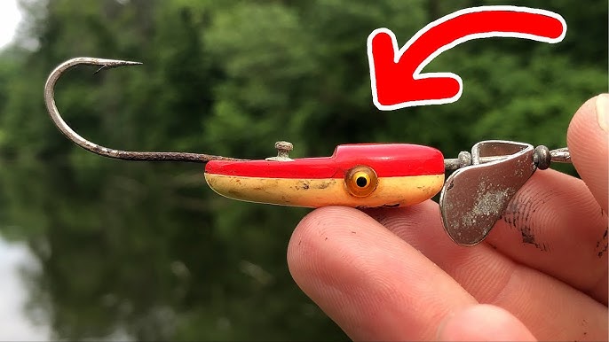 Fishing with a BATTERY Powered Light Up Lure!? (AWESOME) 