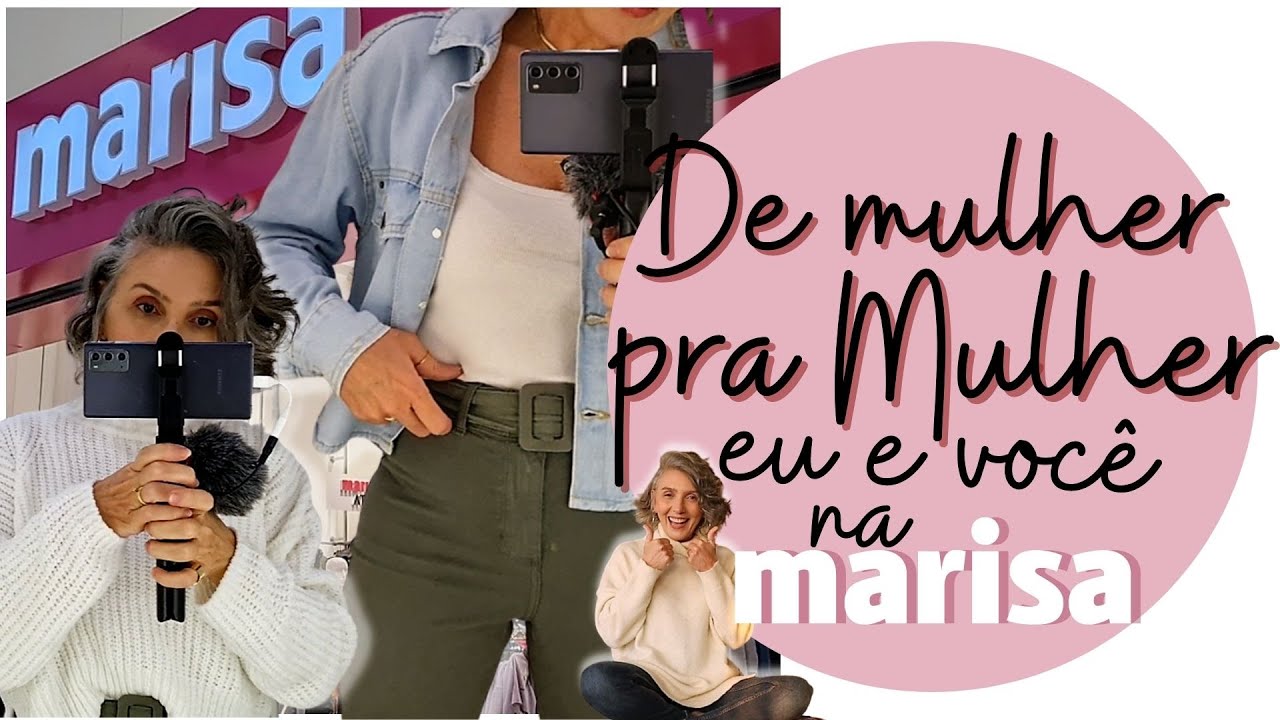 VEM COMIGO PASSEAR NA MARISA! EU E VOCÊ NO PROVADOR | MODA E ESTILO MULHERES 50+ Verinha Bernardino
