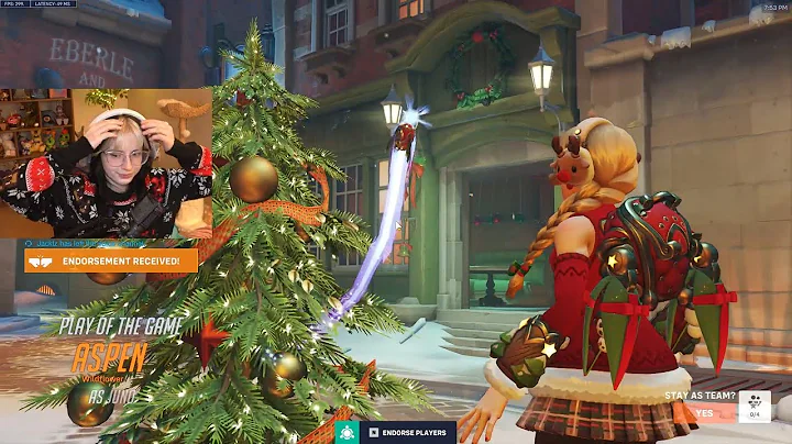 Is Juno OP? Aspen's POTG Might Convince You - Overwatch 2 Season 20 Gameplay Top 500