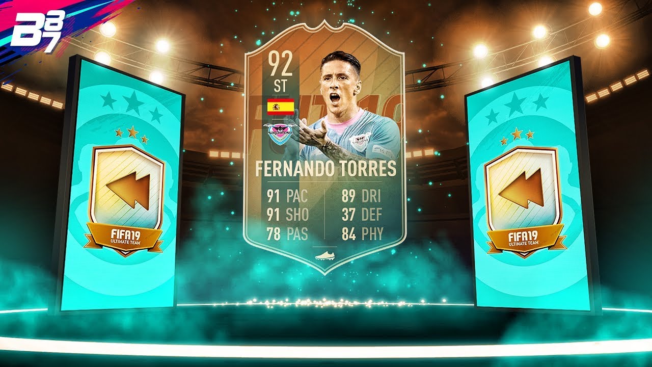 Flashback Sbc 92 Fernando Torres Fifa 19 Ultimate Team Youtube