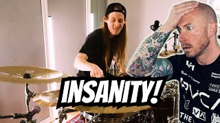 Drummer Reacts To  Meinl Cymbals Bryce Butler The Coming Fire  Shadow of Intent FIRST TIME HEARING