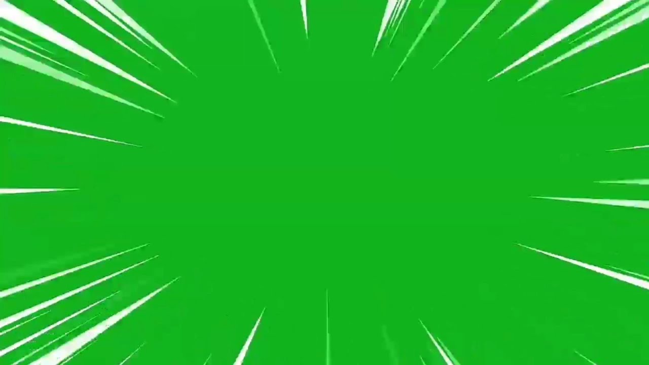 Going fast / Anime running green screen video YouTube