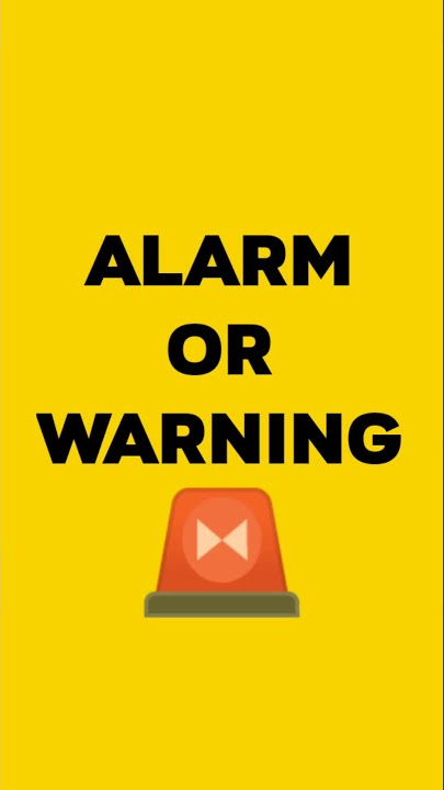 Alarm or Warning 🚨 | Sound effect #23