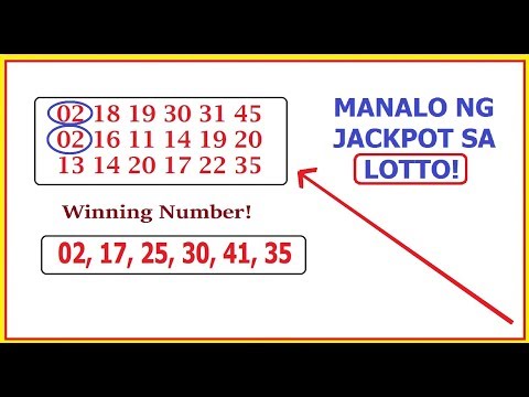 Video: Paano Manalo Ng Lotto