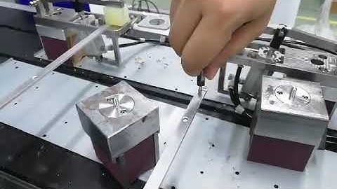 AccTek cnc router Tapping test on metal in Thailand1