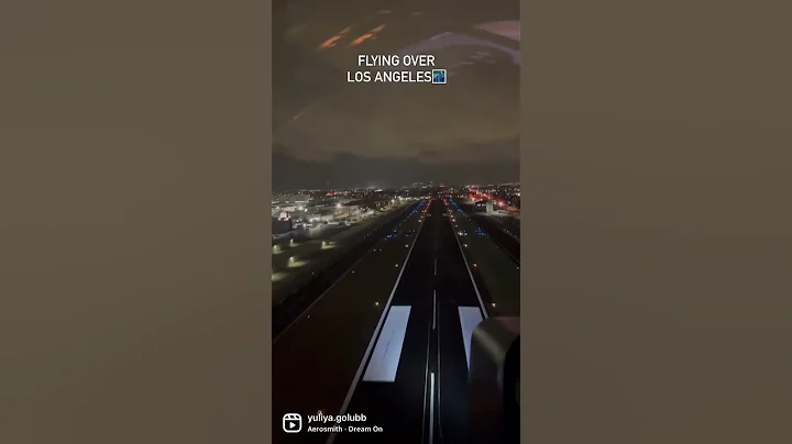 Gorgeous helicopter view of Downtown LA #californi...