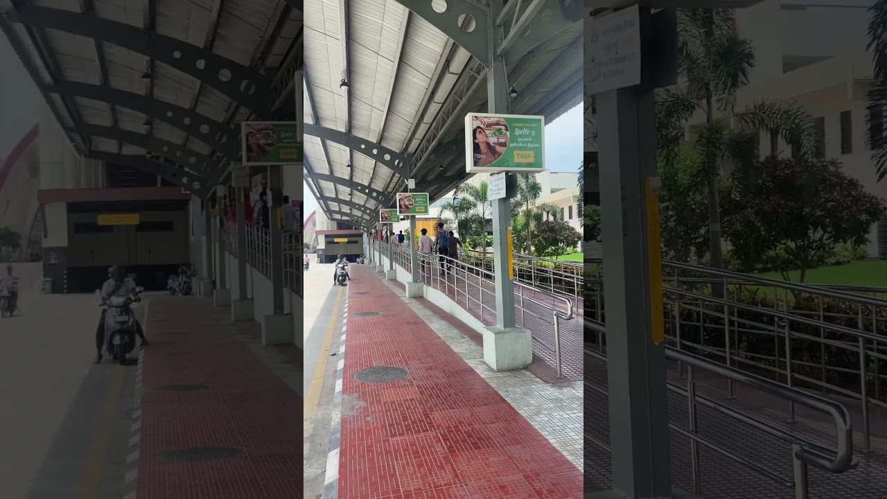 Kilambakkam bus terminus outer view |