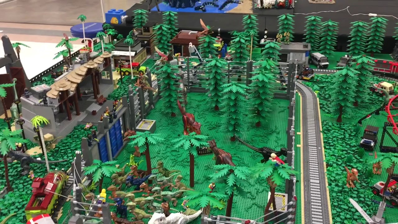 LEGO Jurassic Park - BrickCon 2019 - YouTube