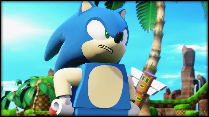 Oi, eu sou o LEGO® Sonic! Bem-vindo ao hub das crianças