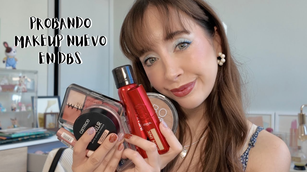 🦋PROBANDO MAKEUP NUEVO DISPONIBLE EN DBS! 🦋CATRICE, LOREAL & ABSOLUTE NY🦋 - Ro Contardo