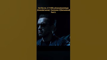Not like me. A T-1000, advanced prototype (Extended scene) | Terminator 2 [Remastered] Part 3.