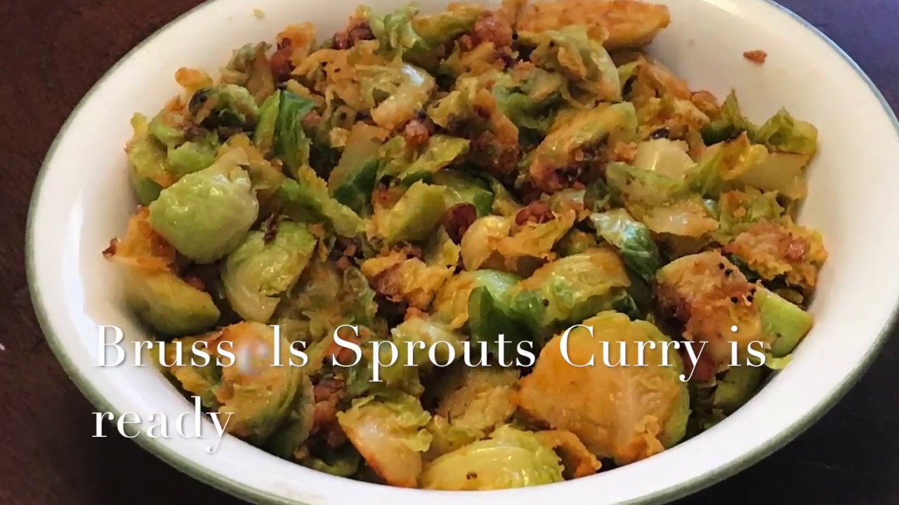 Brussels Sprouts Curry/Kalakose Curry | Gayathiri