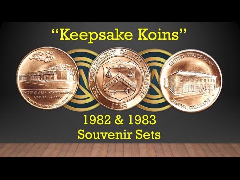 COFFEE HOUSE COINS:  Souvenir Sets From 1982 1983