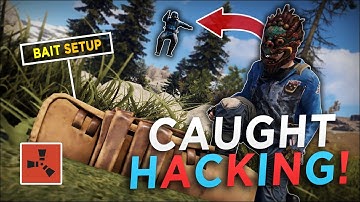 CATCHING players RAGE HACKING then BANNING THEM! - Rust