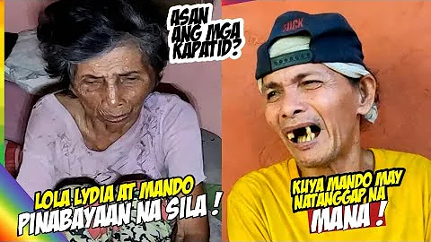 MGA ANAK AT KAPATID WALA NG PAKIALAM KAY LOLA LYDI...
