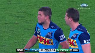 NRL Highlights: Gold Coast Titans v South Sydney Rabbitohs – Round 14