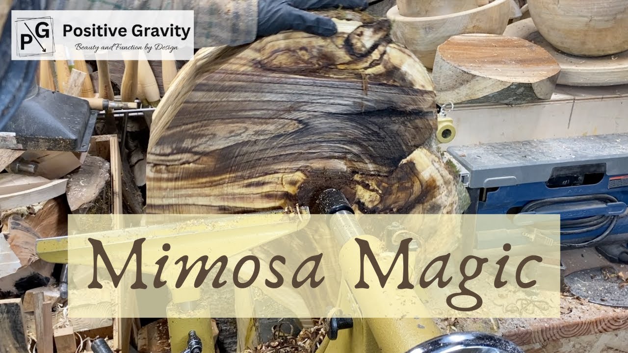 A Beautiful Turn of Mimosa Wood YouTube
