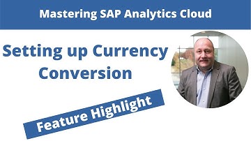 SAP Analytics Cloud - Currency Translation (DailyDoseSAC Episode 6)
