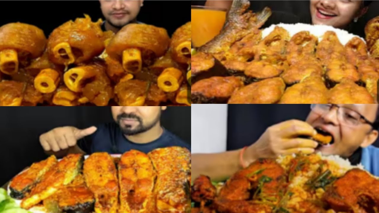 Eating Spicy Fish Curry with Basmati rice Lots of Fish Pieces + Extra Spicy Gravy ASMR 🔥 Eating Show