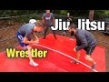 Jiu Jitsu White Belt VS Wrestler