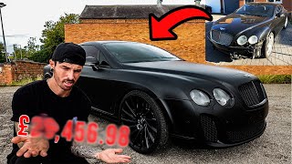 BUILDING A BENTLEY CONTINENTAL GT IN 10 MINS