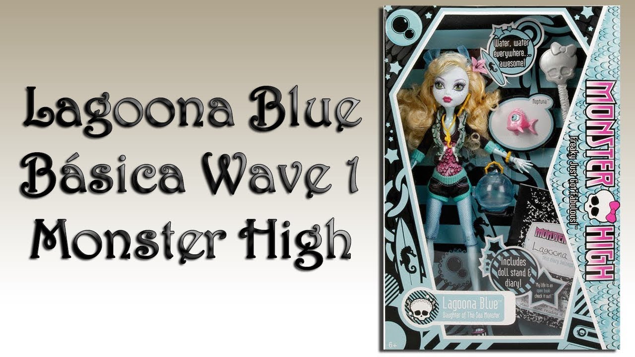 Boneca Lagoona Bl Monster High Reproduction Boo-riginal 2022