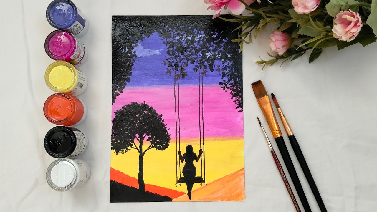 Easy Painting Techniques scenery Painting Ideas For Beginners Acrylic easy-painting-techniques-scenery-painting-ideas-for-beginners-acrylic