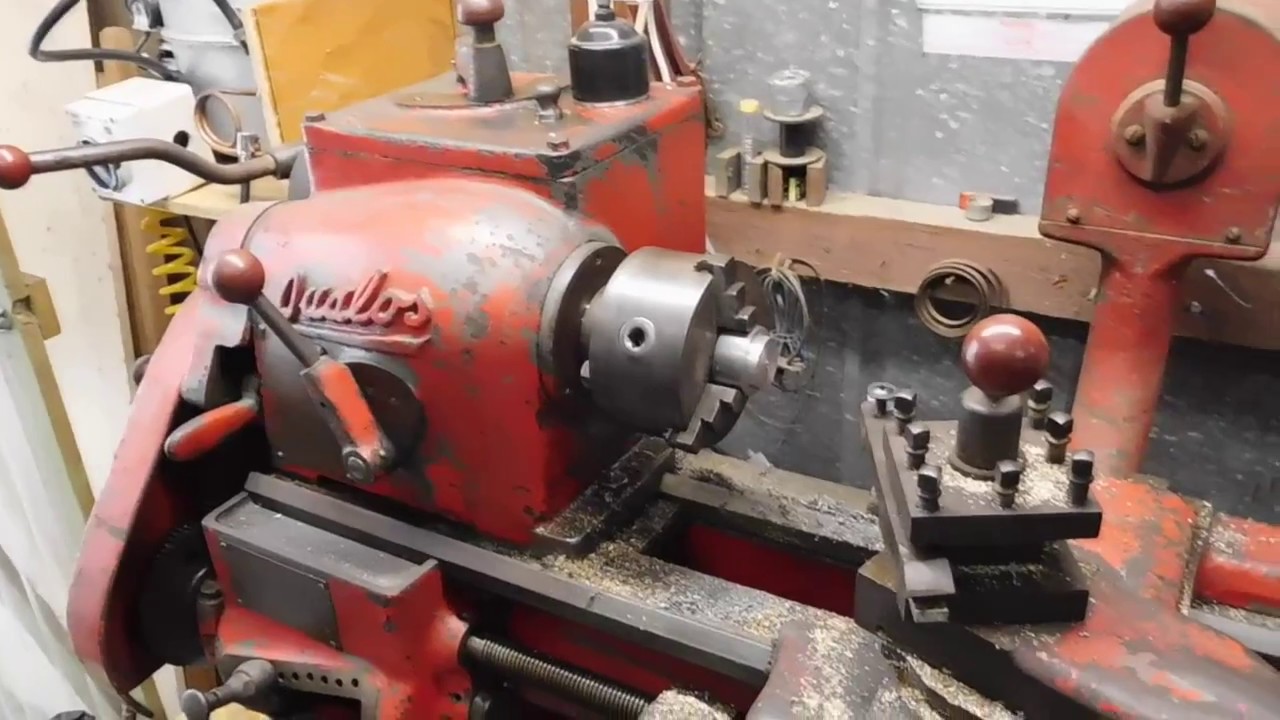1940s (Ish) Qualos Lathe YouTube