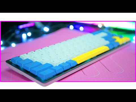 ⌨️ НИЗКОПРОФИЛЬНАЯ 65% МЕХАНИКА! БЕСПРОВОДНАЯ МЕХАНИЧЕСКАЯ КЛАВИАТУРА Dareu EK868 обзор
